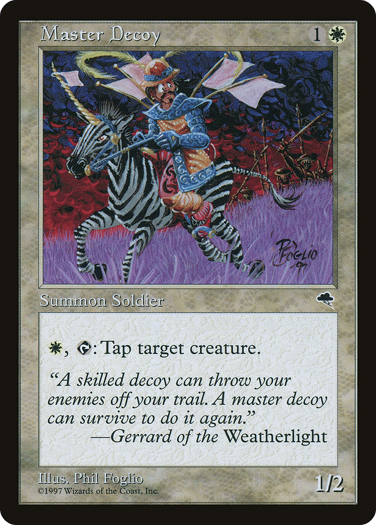 Master Decoy — Tempest — Magic: The Gathering