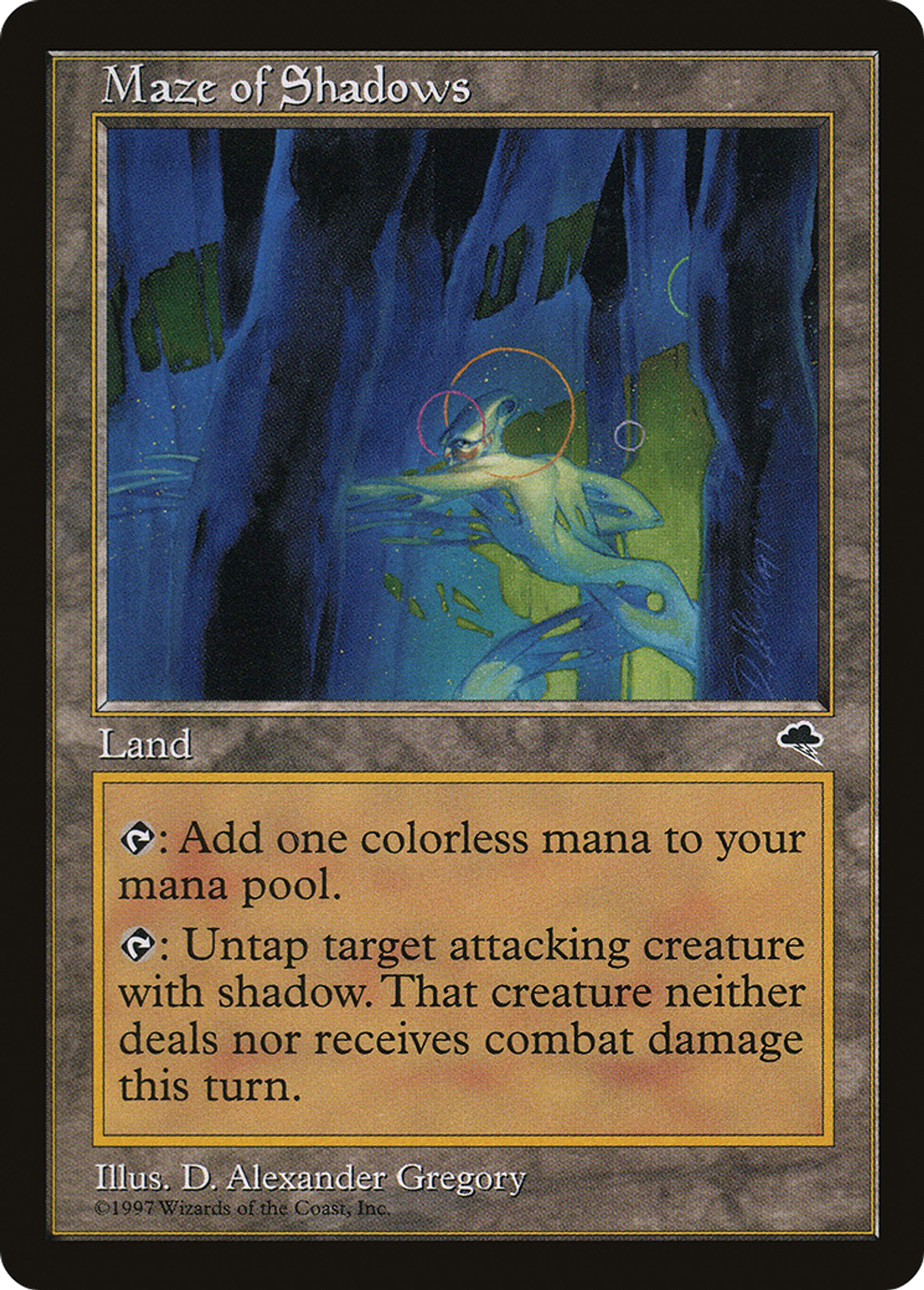 Maze of Shadows — Tempest — Magic: The Gathering