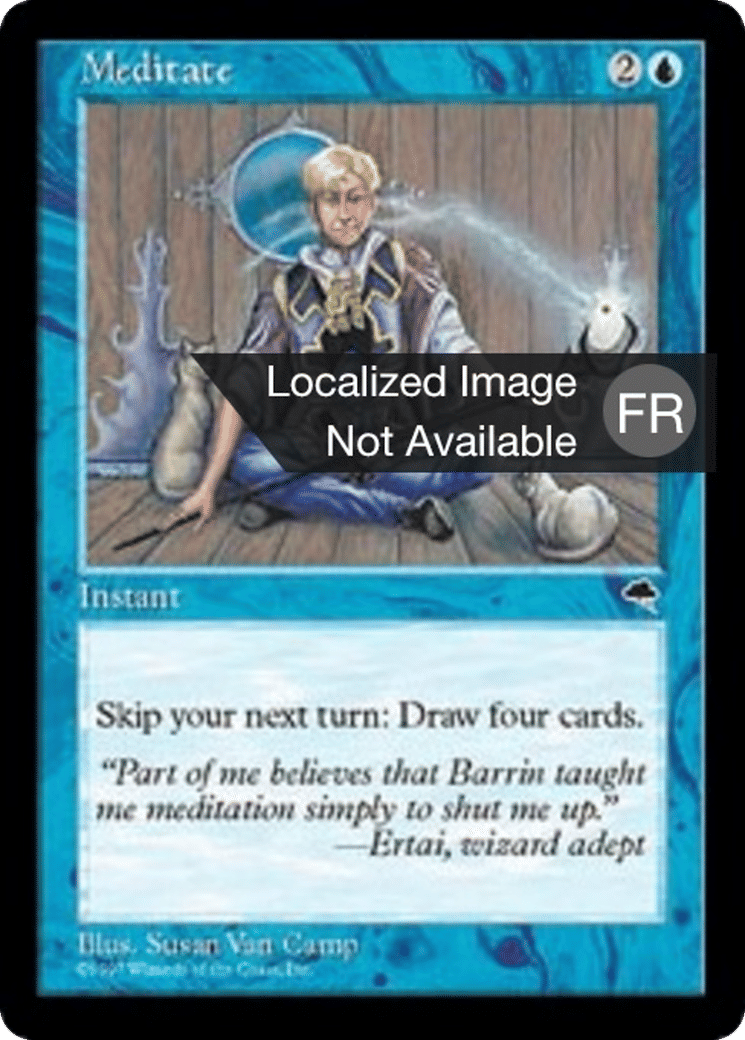 Méditation — Tempest — Magic: The Gathering