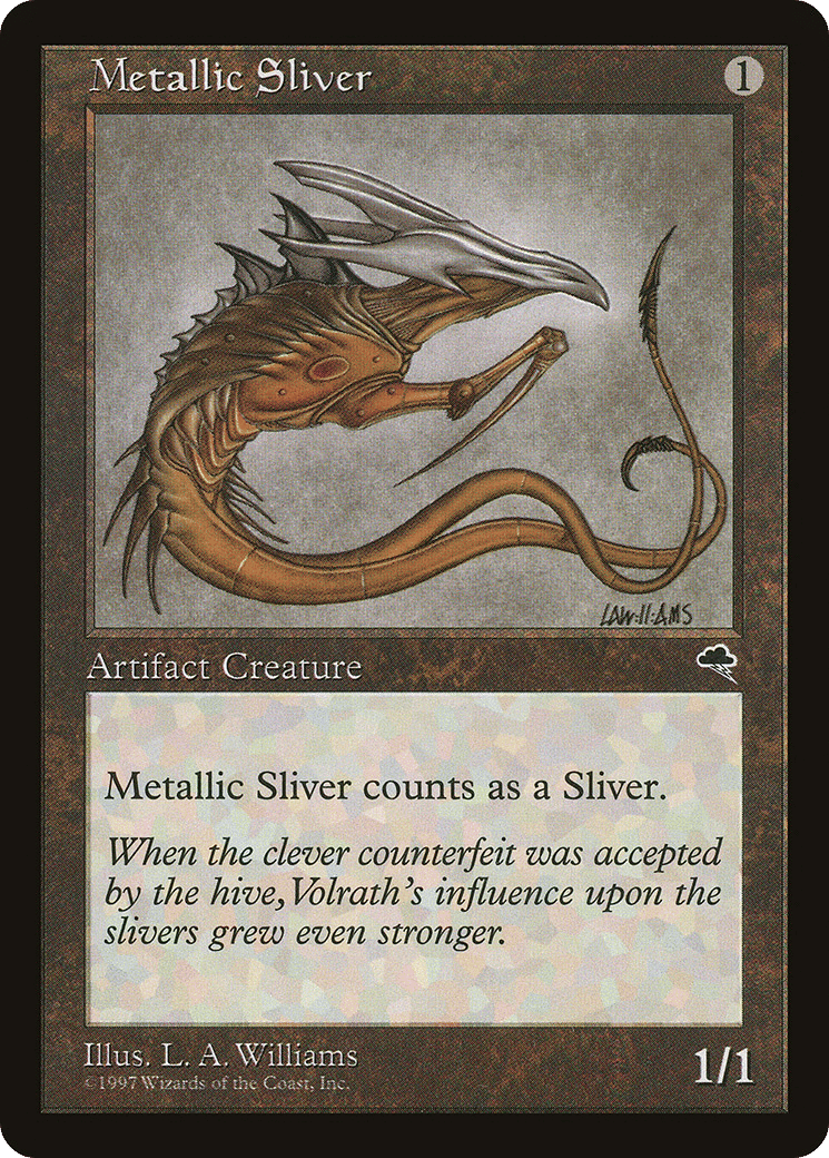 Metallic Sliver — Tempest — Magic: The Gathering