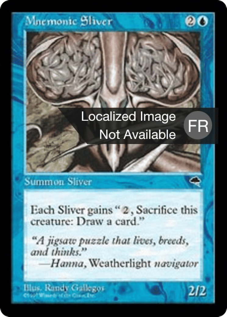 Slivoïde mnésique — Tempest — Magic: The Gathering