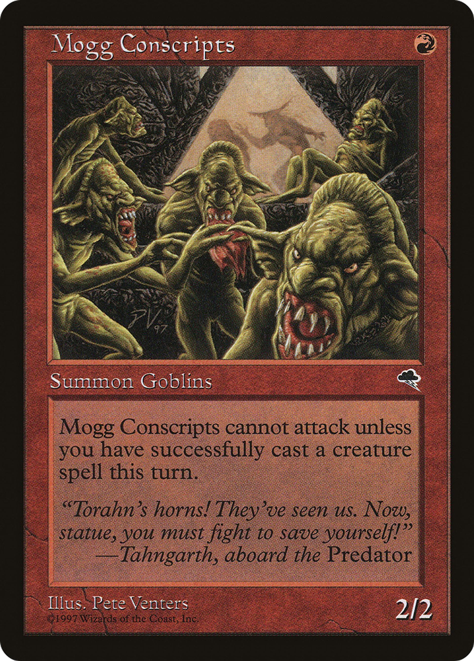 Mogg Conscripts — Tempest — Magic: The Gathering
