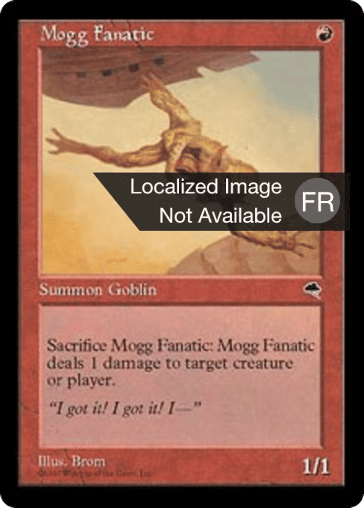 Mogg fanatique — Tempest — Magic: The Gathering