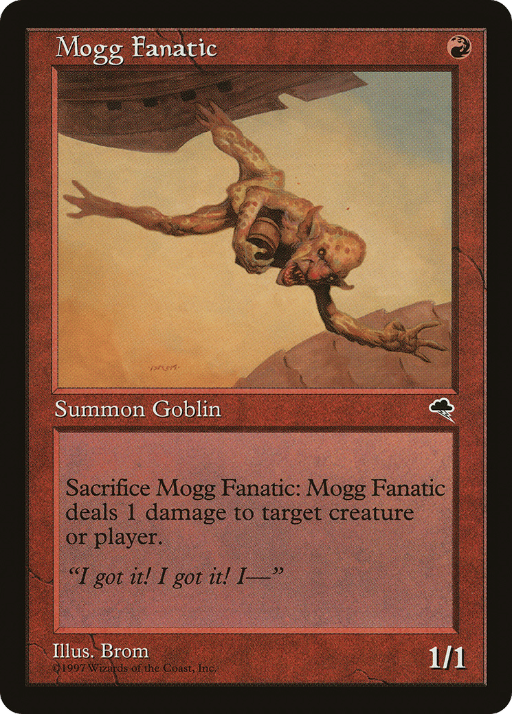 Mogg Fanatic — Tempest — Magic: The Gathering