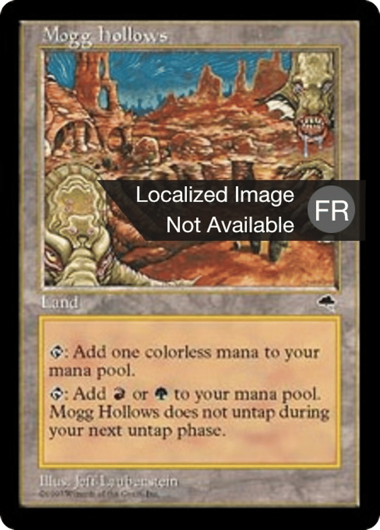 Cavernes des moggs — Tempest — Magic: The Gathering