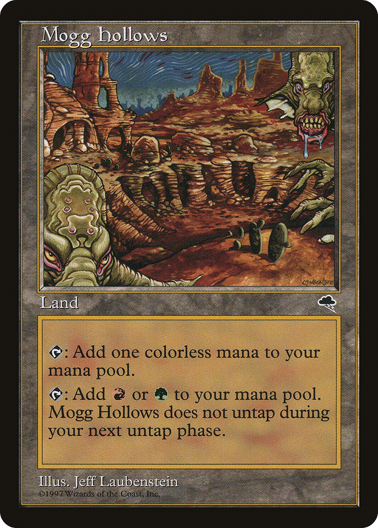 Mogg Hollows — Tempest — Magic: The Gathering