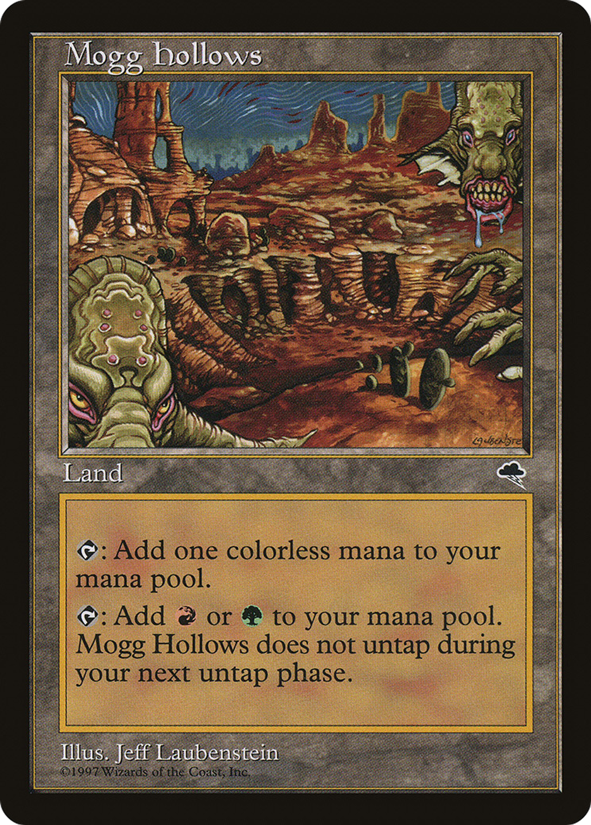 Mogg Hollows — Tempest — Magic: The Gathering