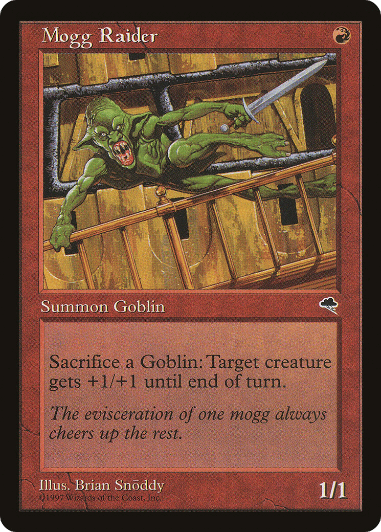 Mogg Raider — Tempest — Magic: The Gathering