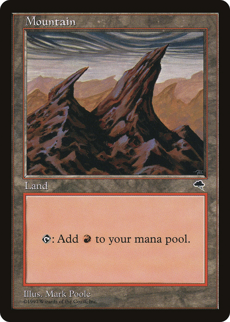 Mountain — Tempest — Magic: The Gathering