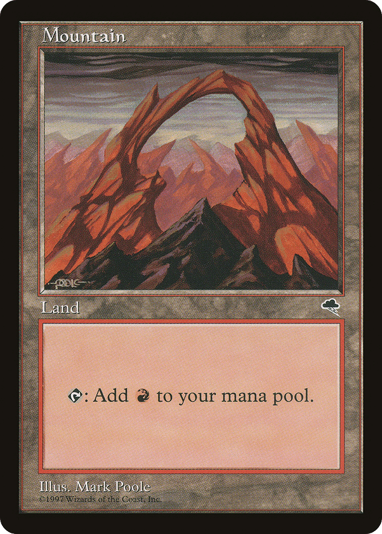Mountain — Tempest — Magic: The Gathering