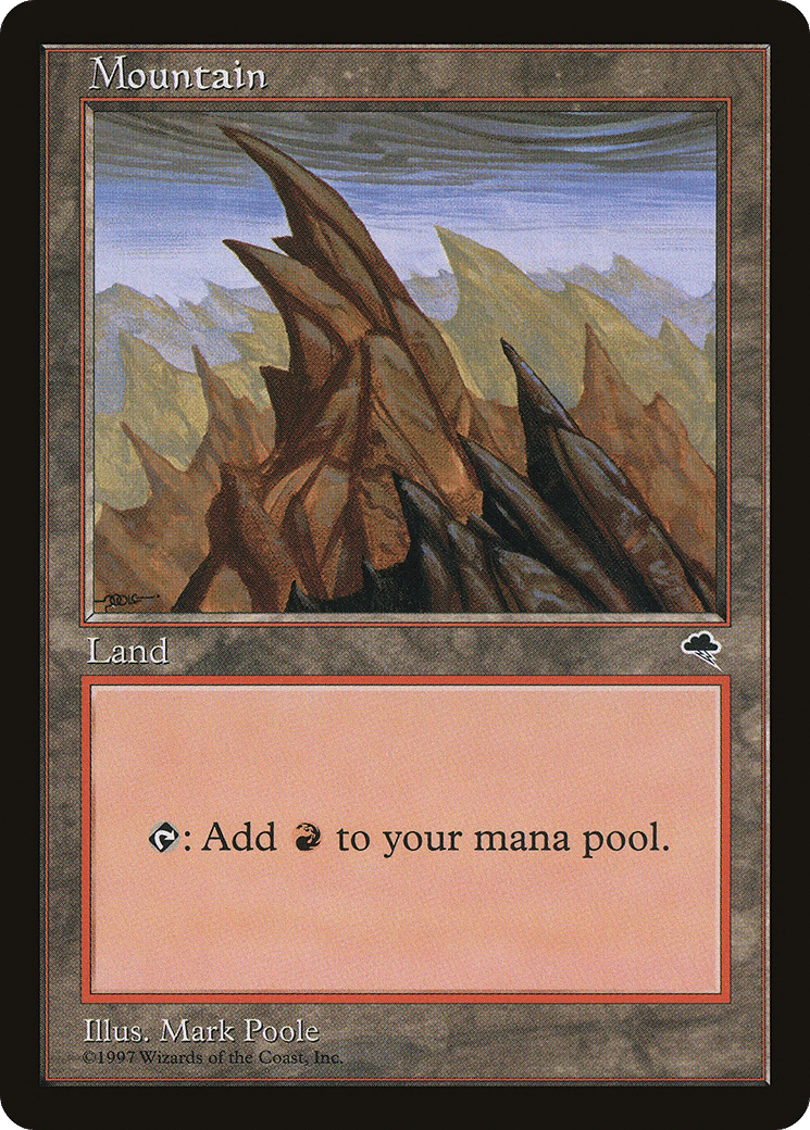 Mountain — Tempest — Magic: The Gathering