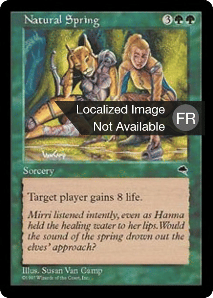 Source naturelle — Tempest — Magic: The Gathering