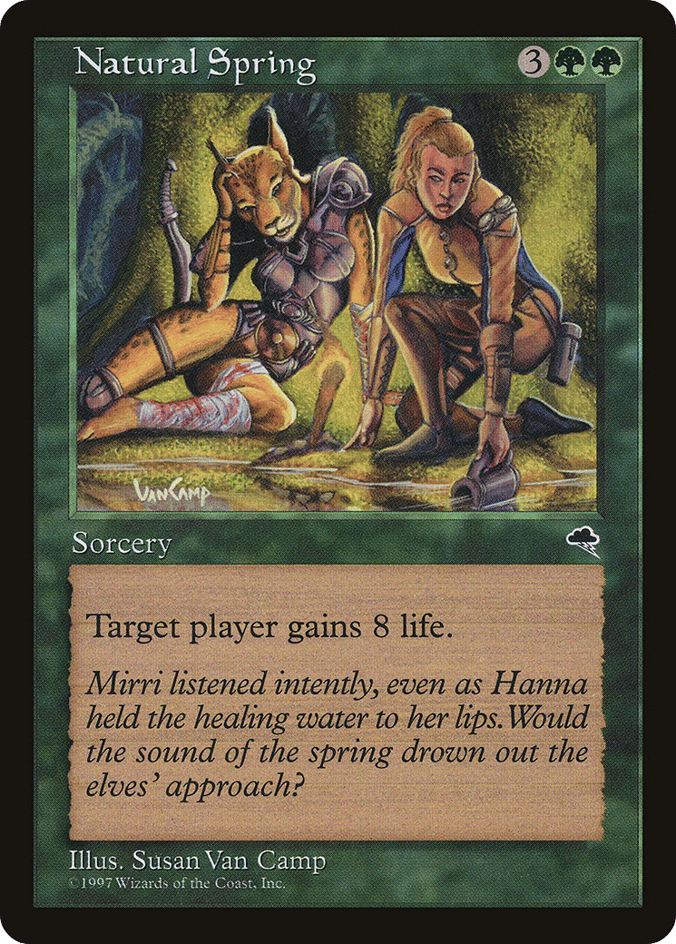 Natural Spring — Tempest — Magic: The Gathering