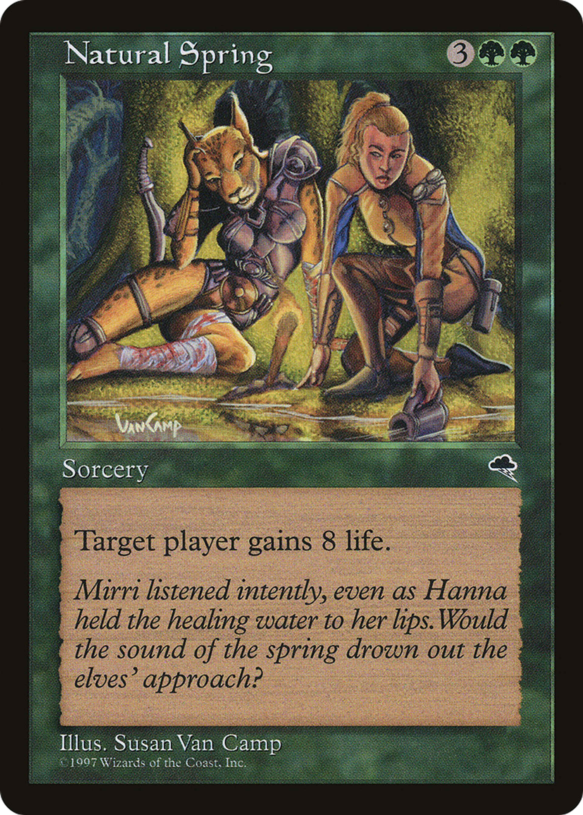 Natural Spring — Tempest — Magic: The Gathering