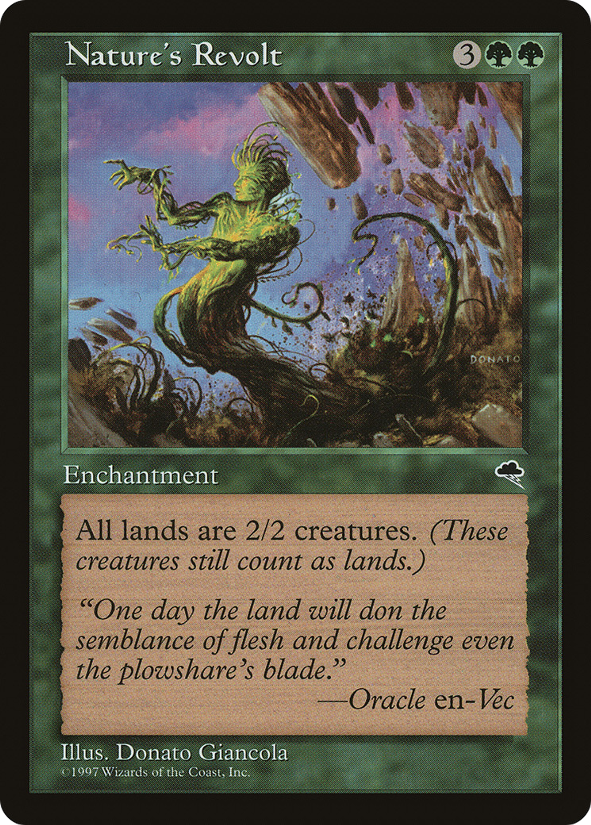 Nature's Revolt — Tempest — Magic: The Gathering