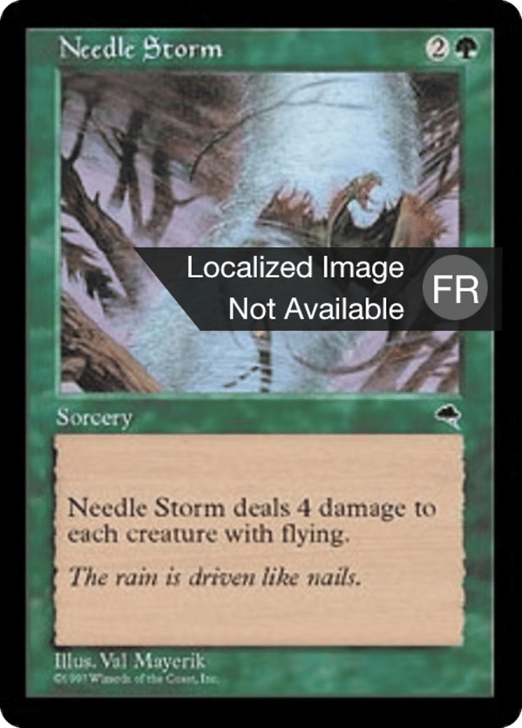 Tempête d'aiguilles — Tempest — Magic: The Gathering