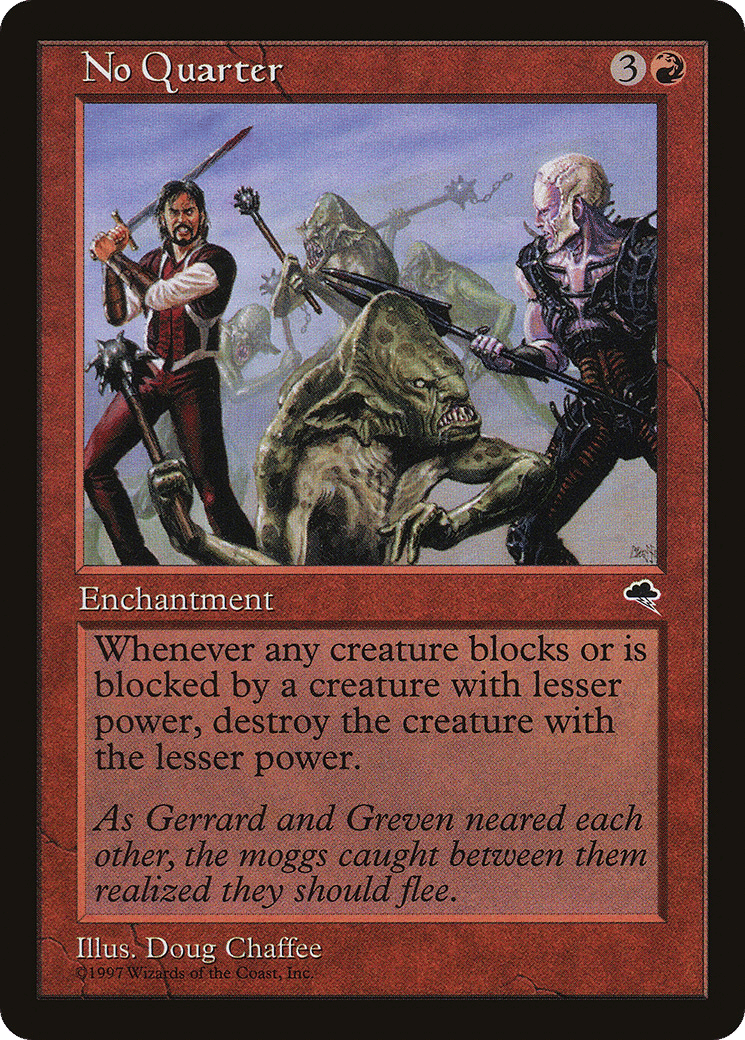 No Quarter — Tempest — Magic: The Gathering