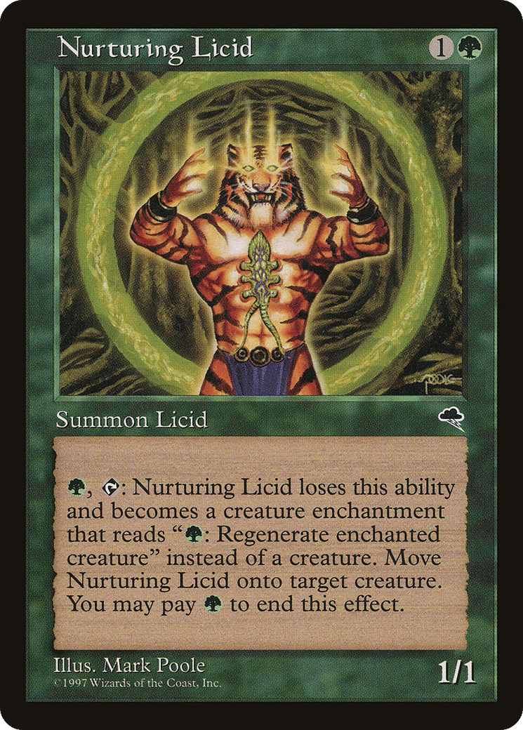 Nurturing Licid — Tempest — Magic: The Gathering