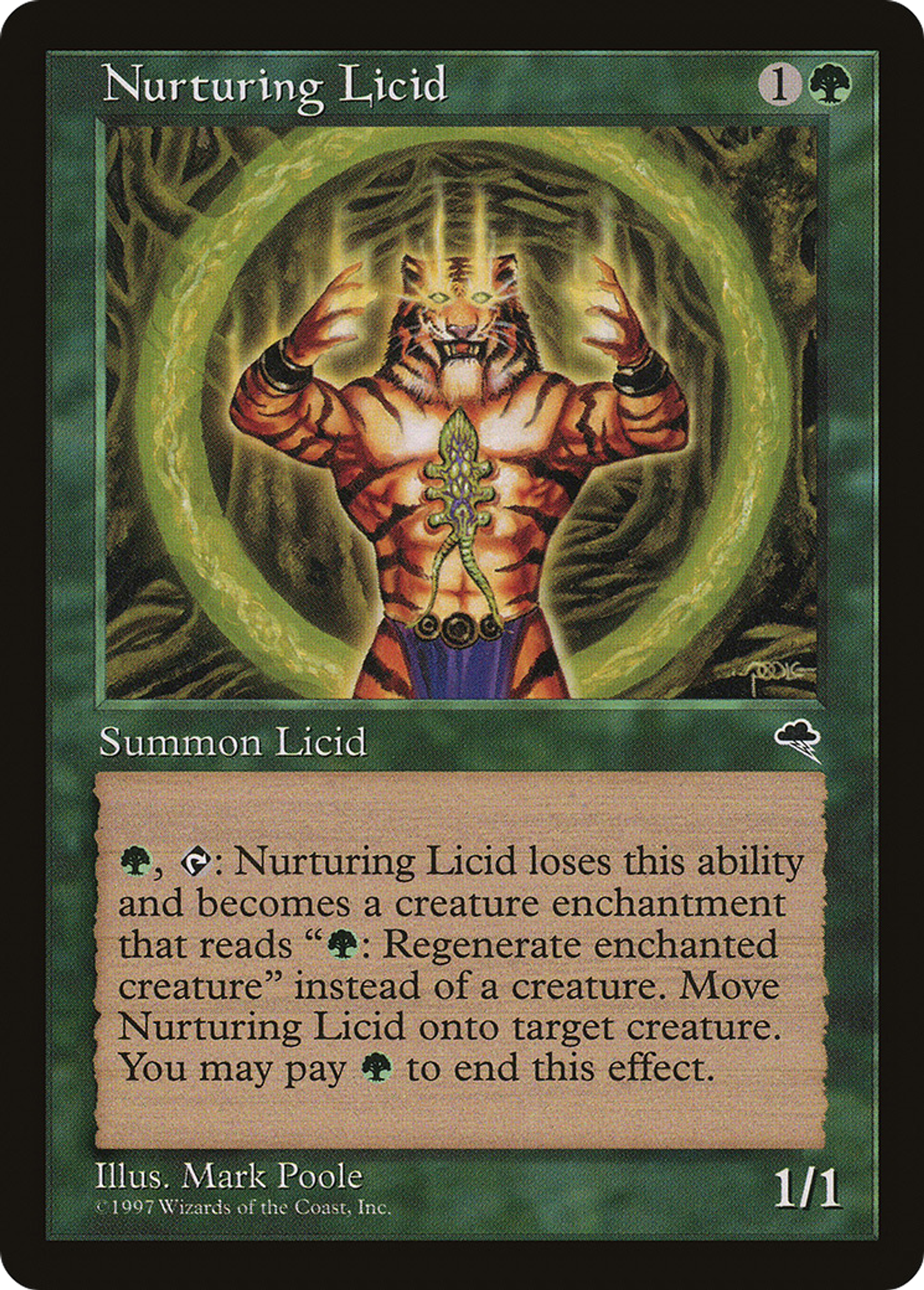 Nurturing Licid — Tempest — Magic: The Gathering