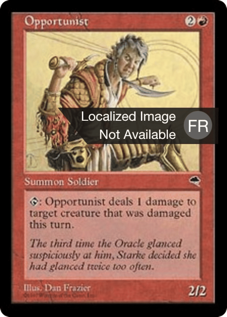Opportuniste — Tempest — Magic: The Gathering