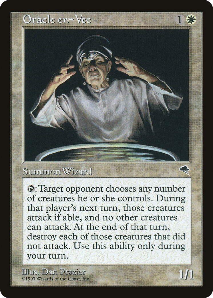 Oracle en-Vec — Tempest — Magic: The Gathering