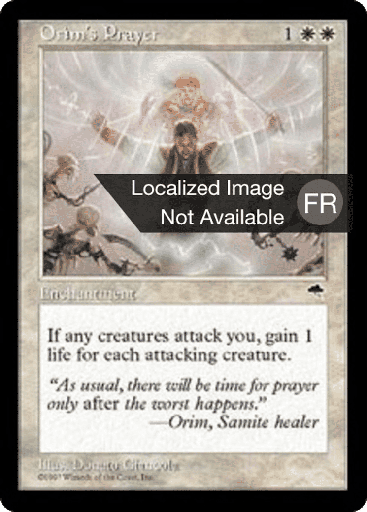 Prière selon Orime — Tempest — Magic: The Gathering