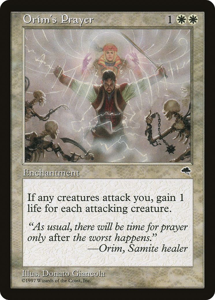 Orim's Prayer — Tempest — Magic: The Gathering