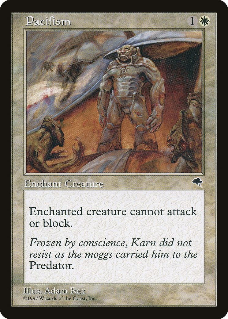 Pacifism — Tempest — Magic: The Gathering