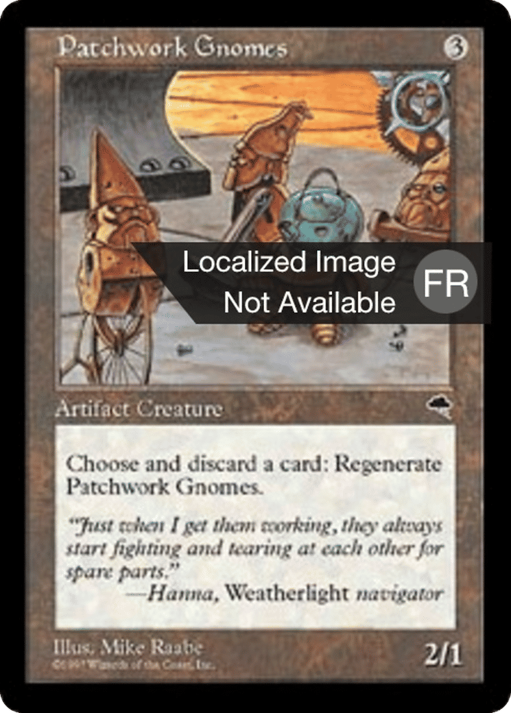 Gnomes en patchwork — Tempest — Magic: The Gathering