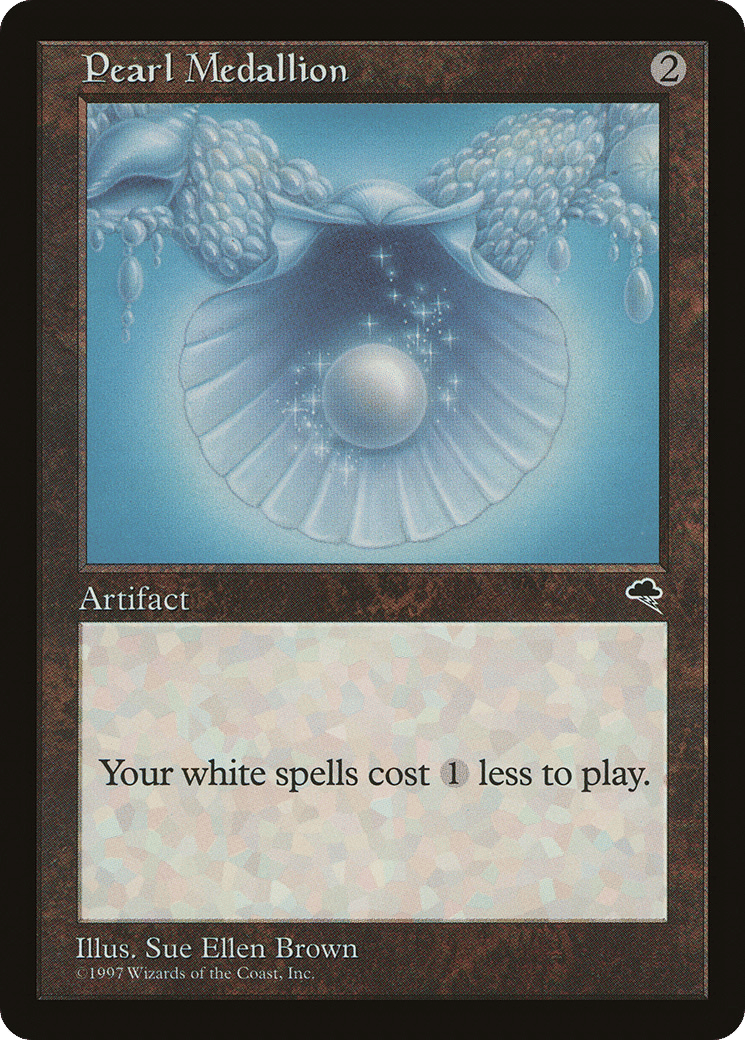 Pearl Medallion — Tempest — Magic: The Gathering