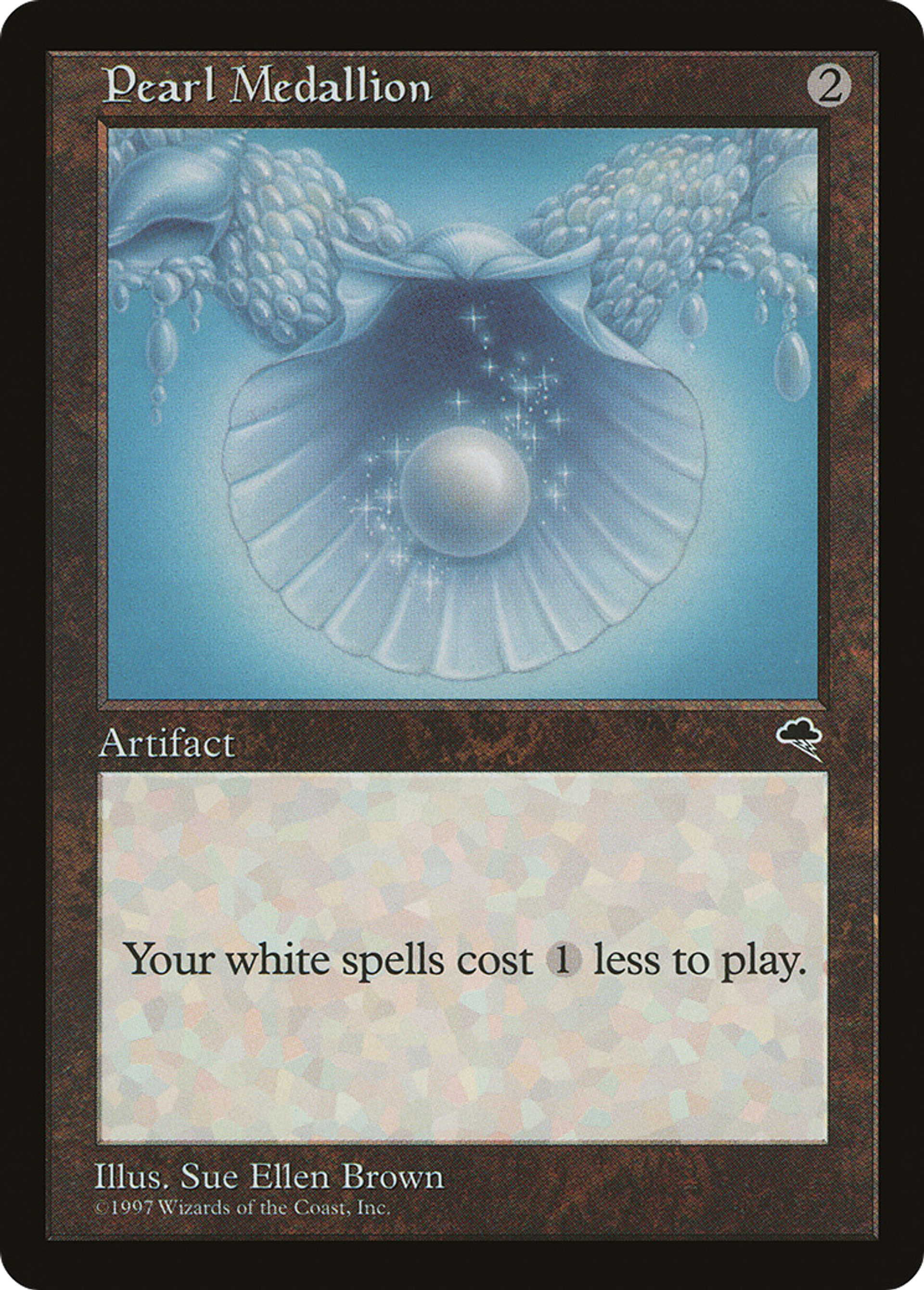 Pearl Medallion — Tempest — Magic: The Gathering