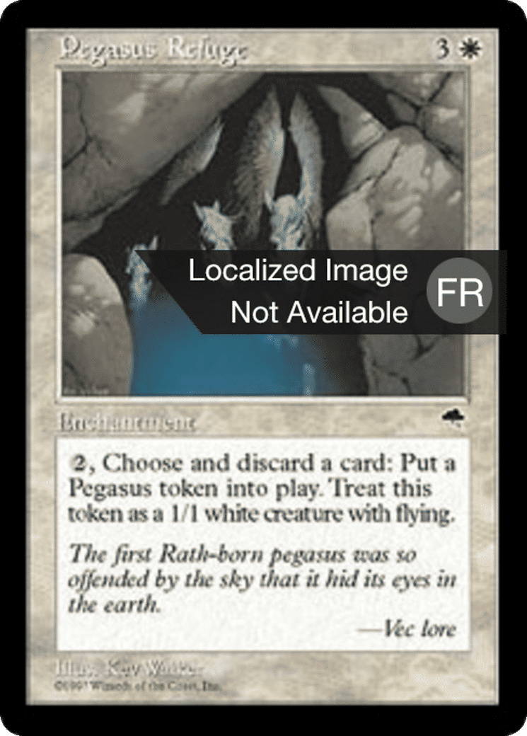 Refuge des pégases — Tempest — Magic: The Gathering
