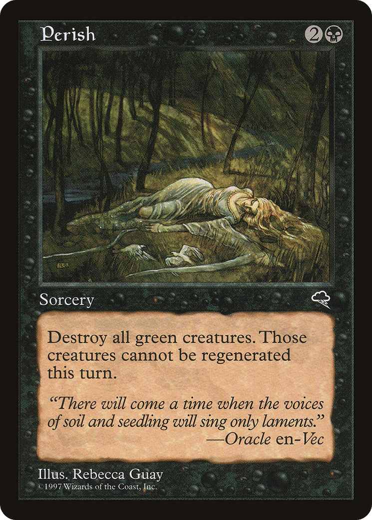 Perish — Tempest — Magic: The Gathering