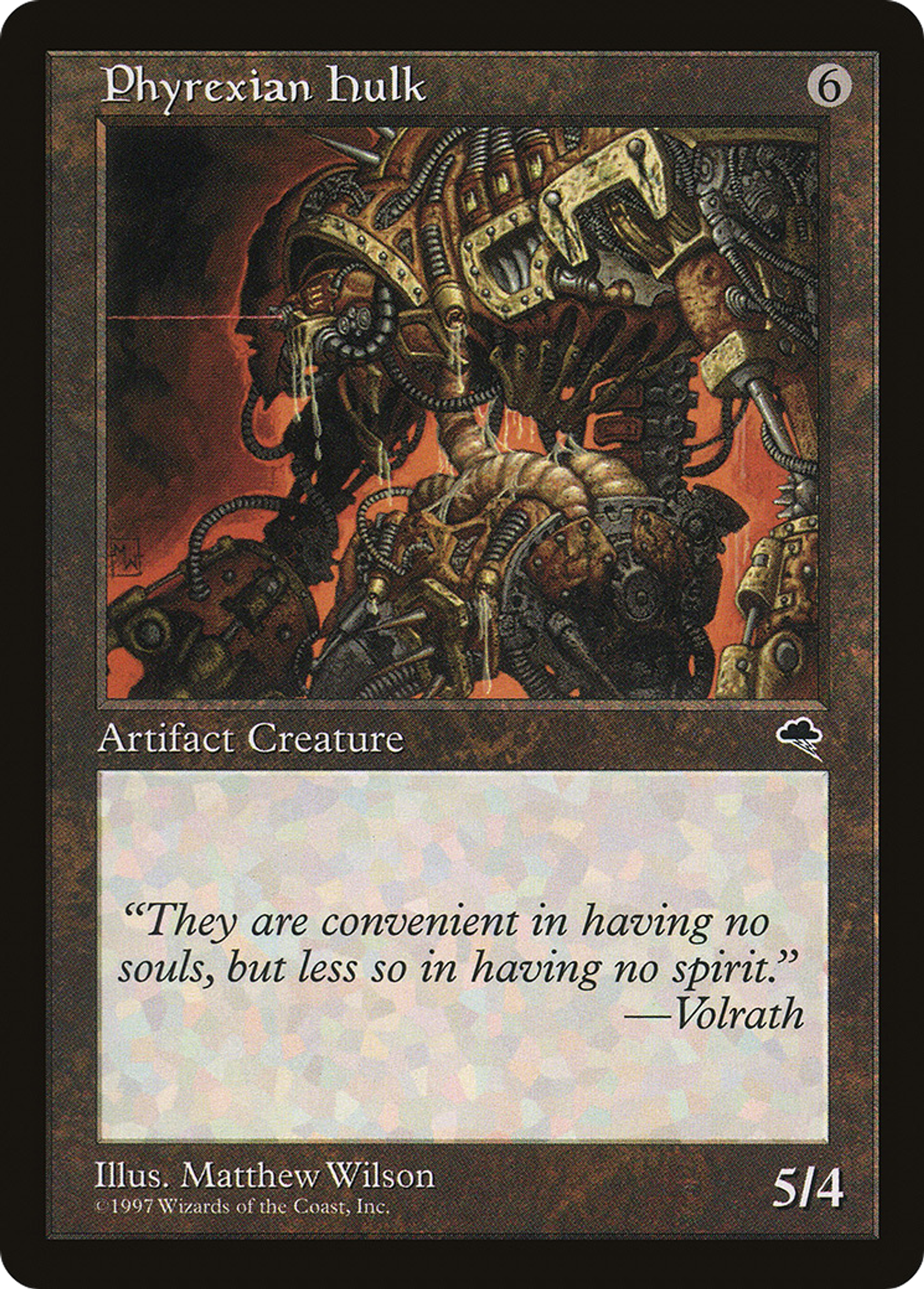 Phyrexian Hulk — Tempest — Magic: The Gathering