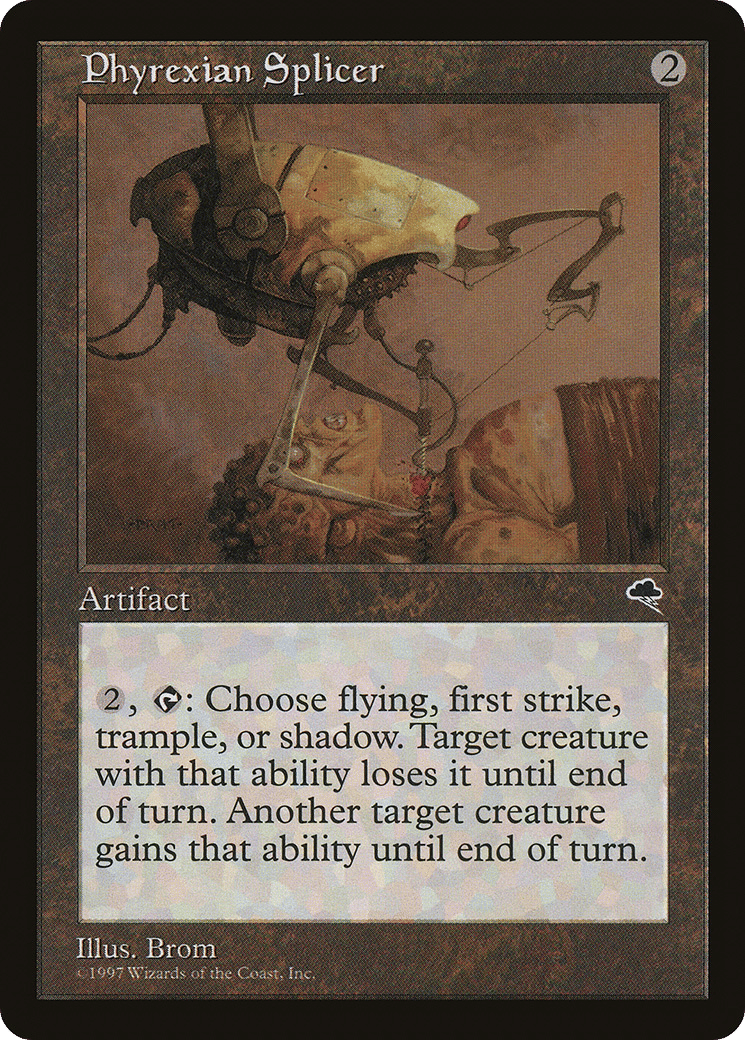 Phyrexian Splicer — Tempest — Magic: The Gathering