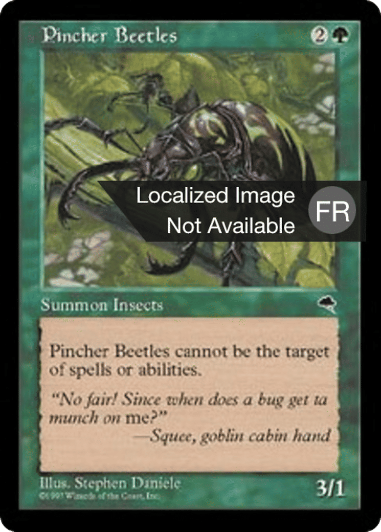 Scarabées à pinces — Tempest — Magic: The Gathering