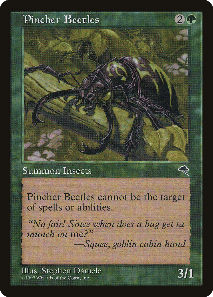 Pincher Beetles — Tempest — Magic: The Gathering