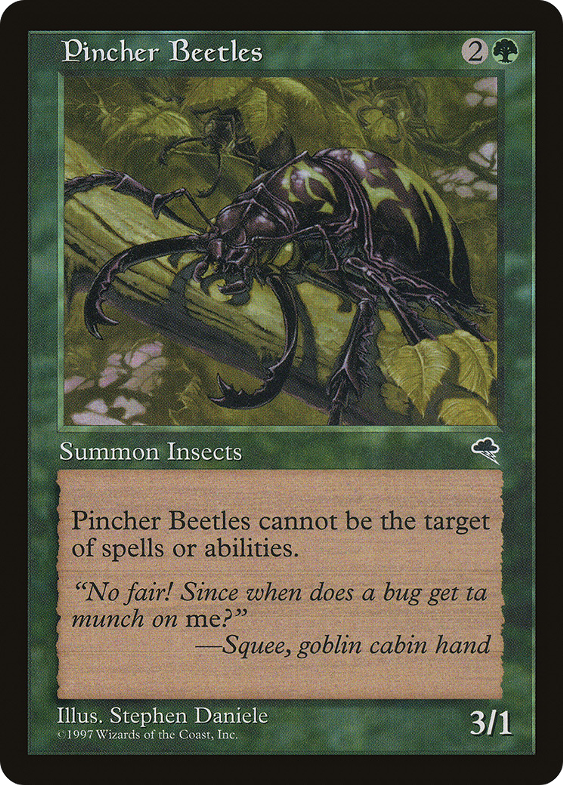 Pincher Beetles — Tempest — Magic: The Gathering