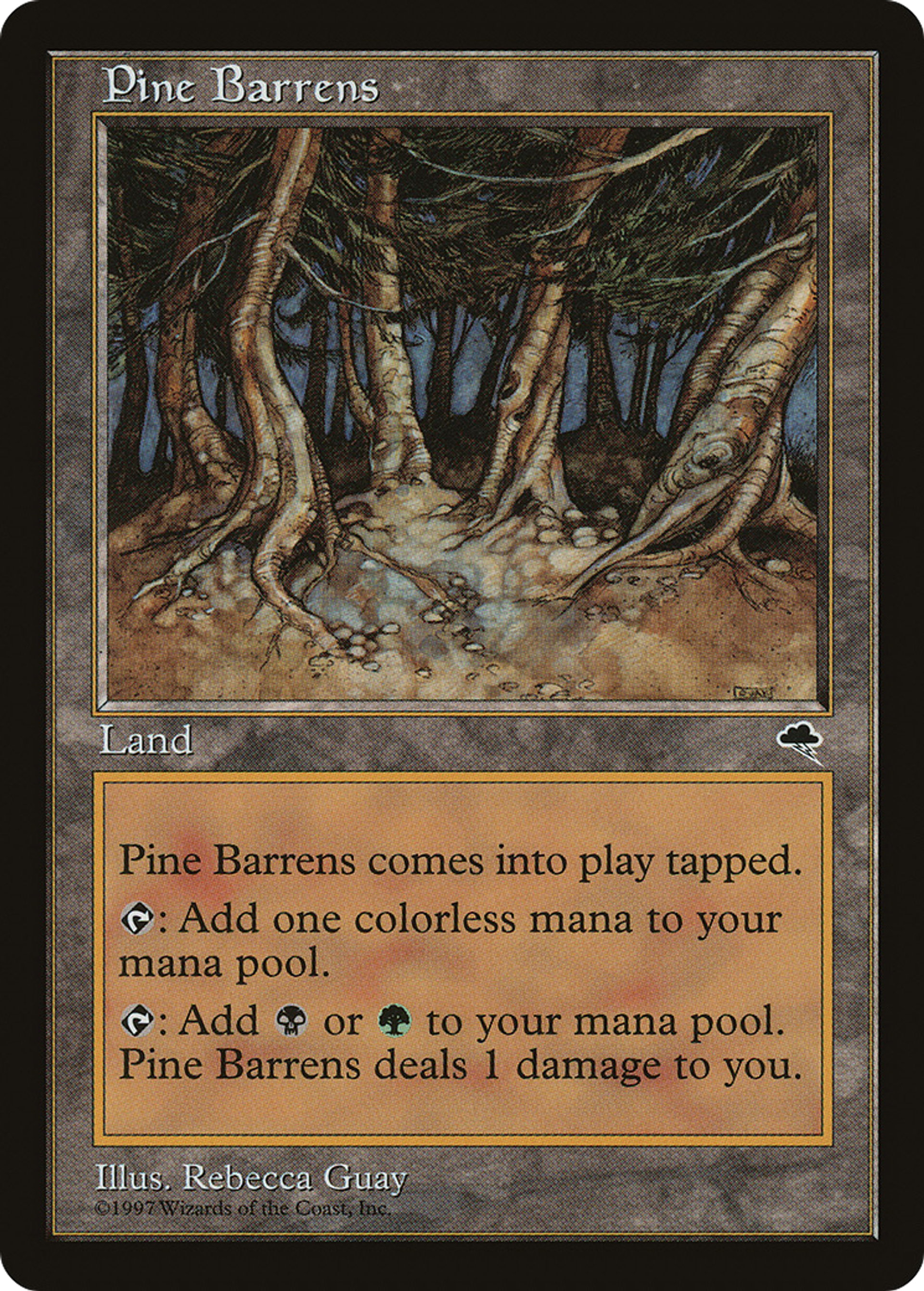 Pine Barrens — Tempest — Magic: The Gathering
