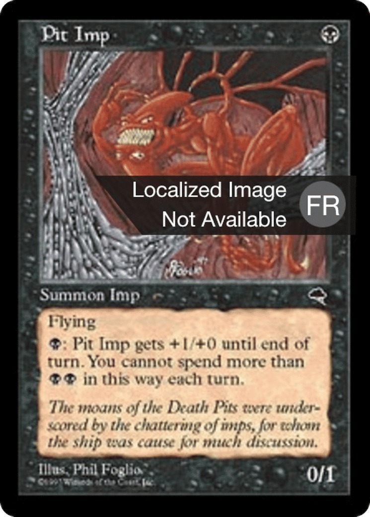 Diablotin de l'Abîme — Tempest — Magic: The Gathering