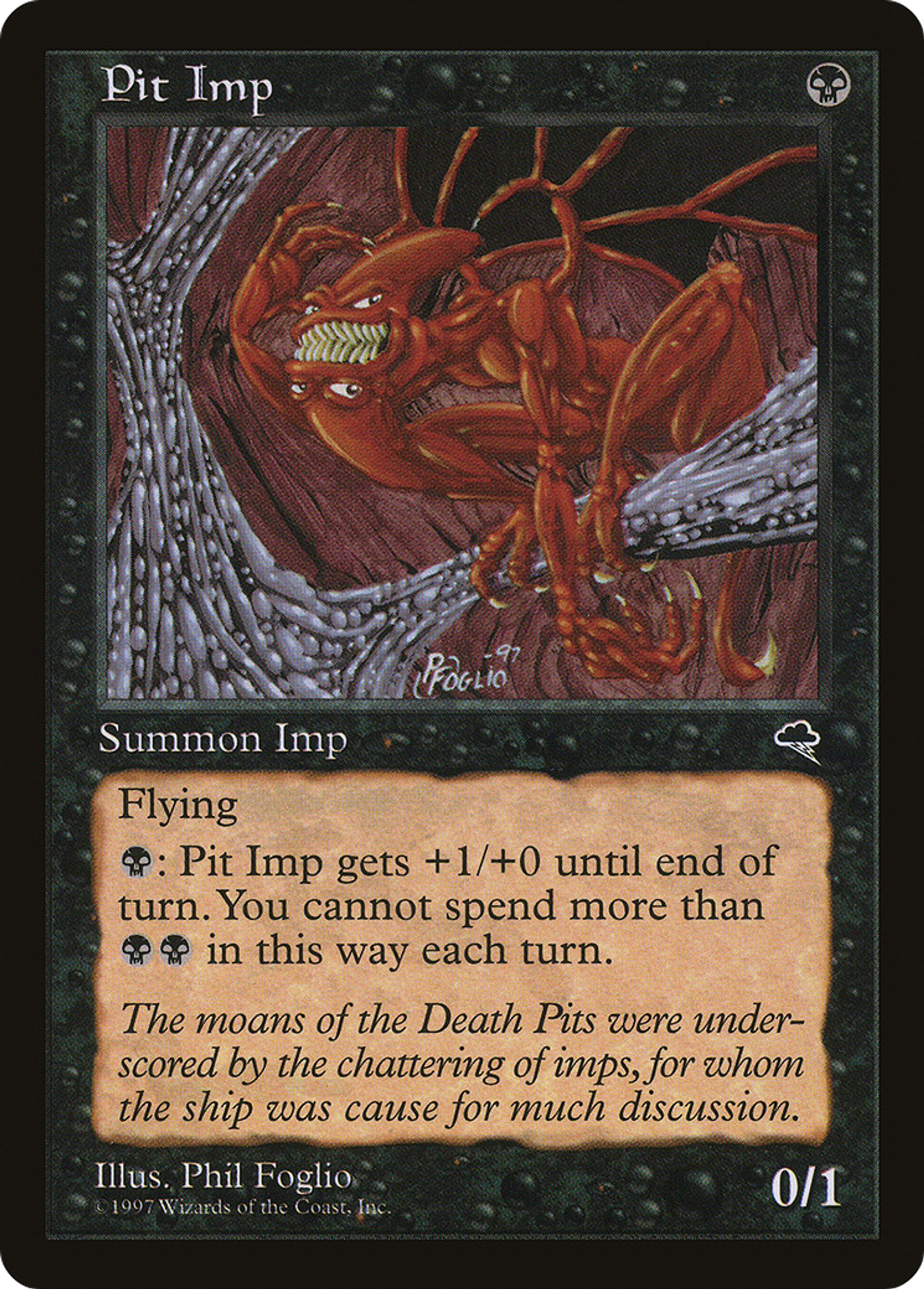 Pit Imp — Tempest — Magic: The Gathering