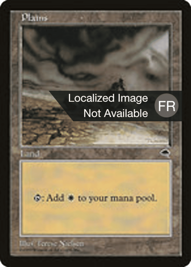 Plaine — Tempest — Magic: The Gathering