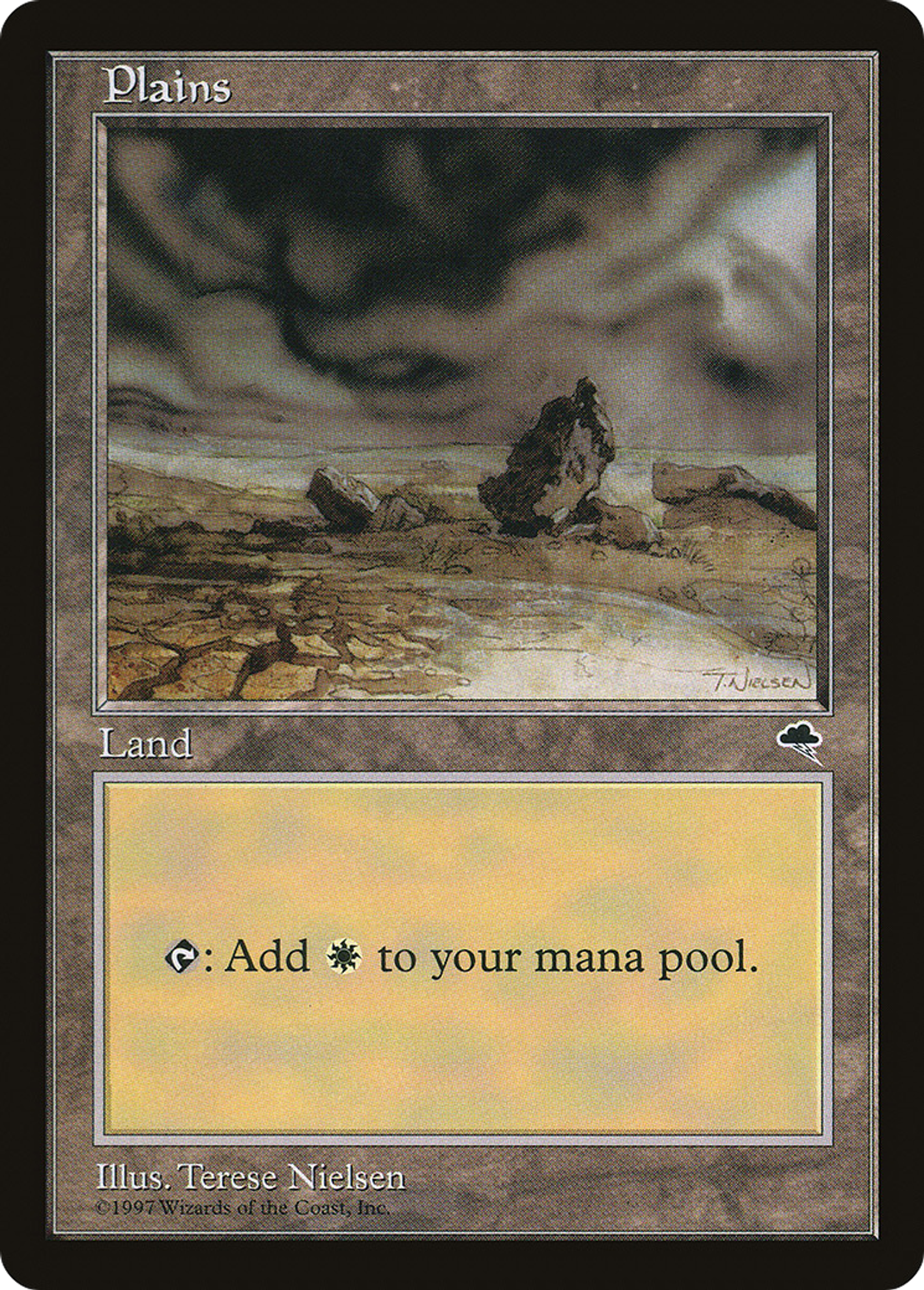 Plains — Tempest — Magic: The Gathering