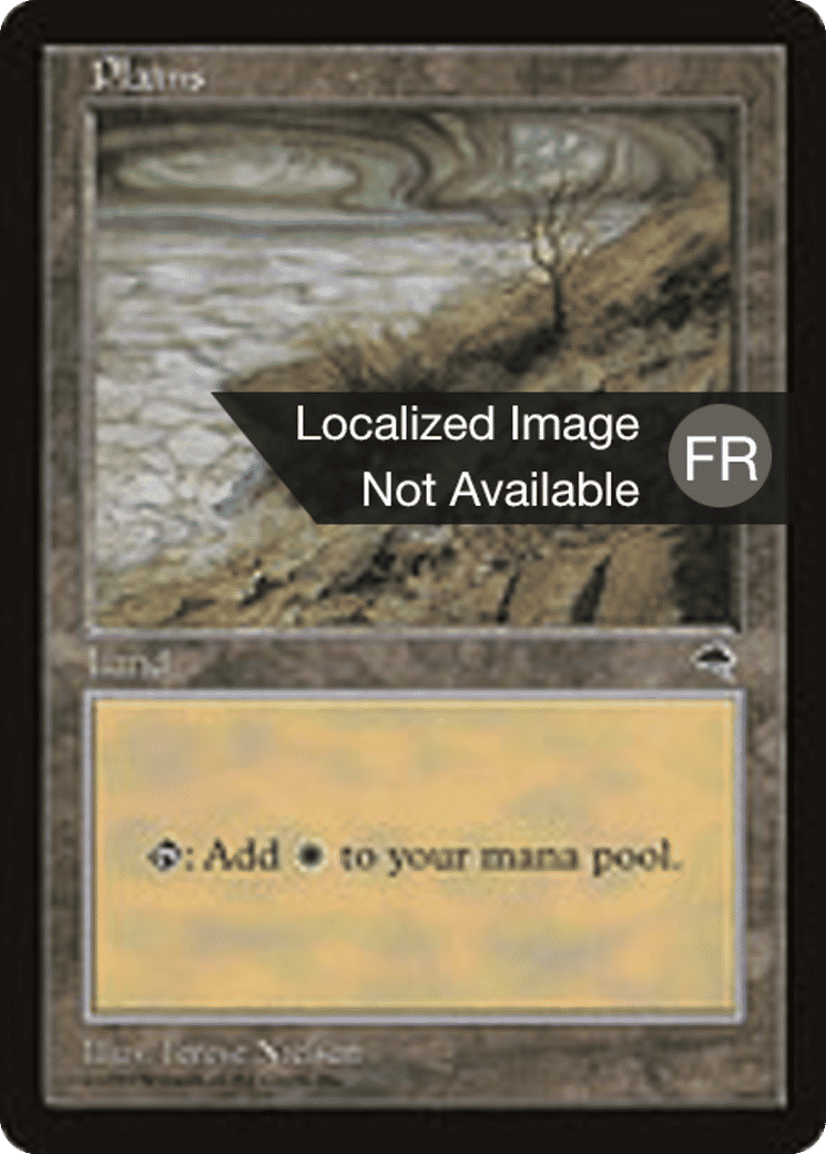Plaine — Tempest — Magic: The Gathering