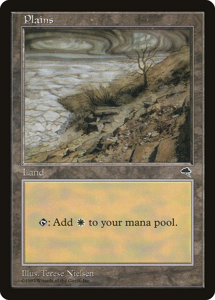 Plains — Tempest — Magic: The Gathering