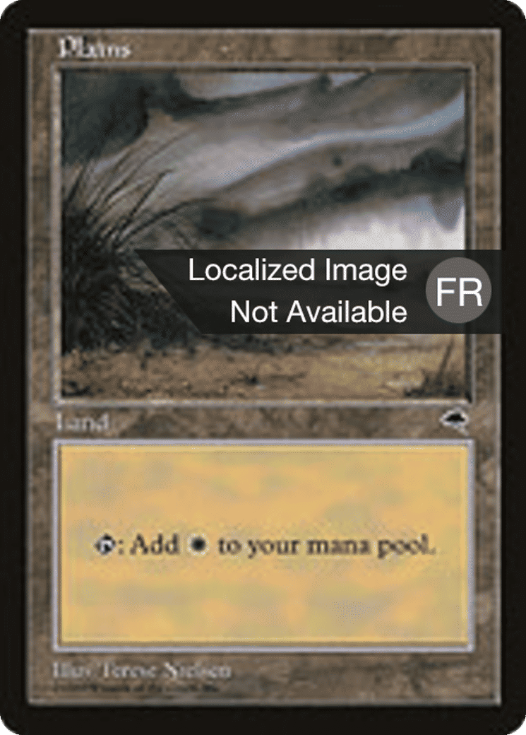 Plaine — Tempest — Magic: The Gathering