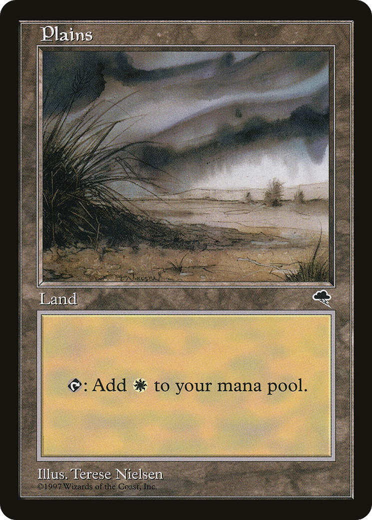 Plains — Tempest — Magic: The Gathering