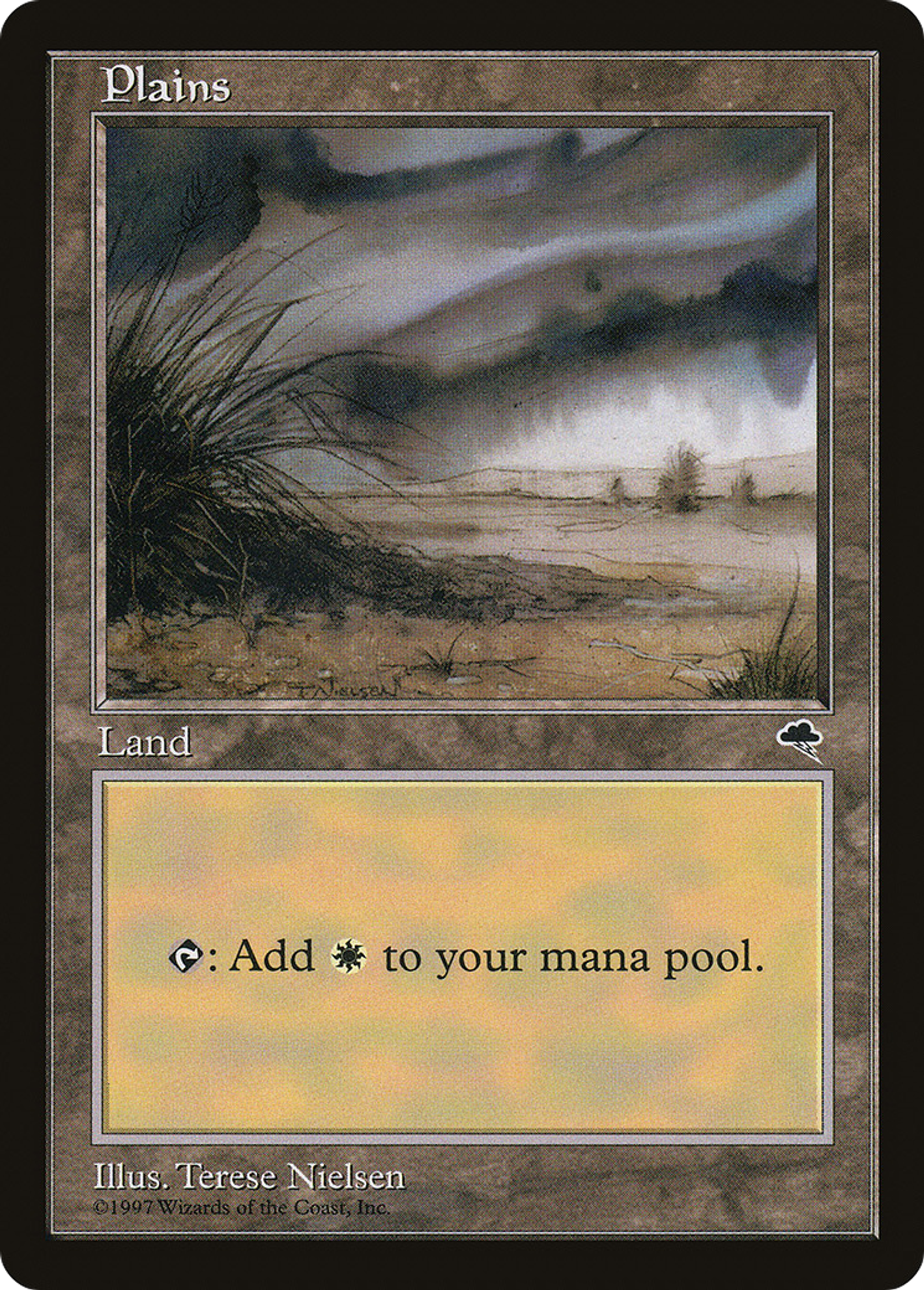 Plains — Tempest — Magic: The Gathering