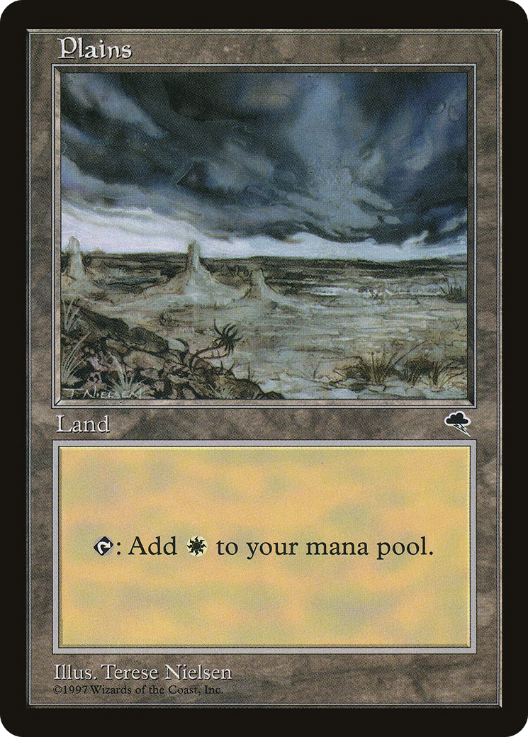 Plains — Tempest — Magic: The Gathering