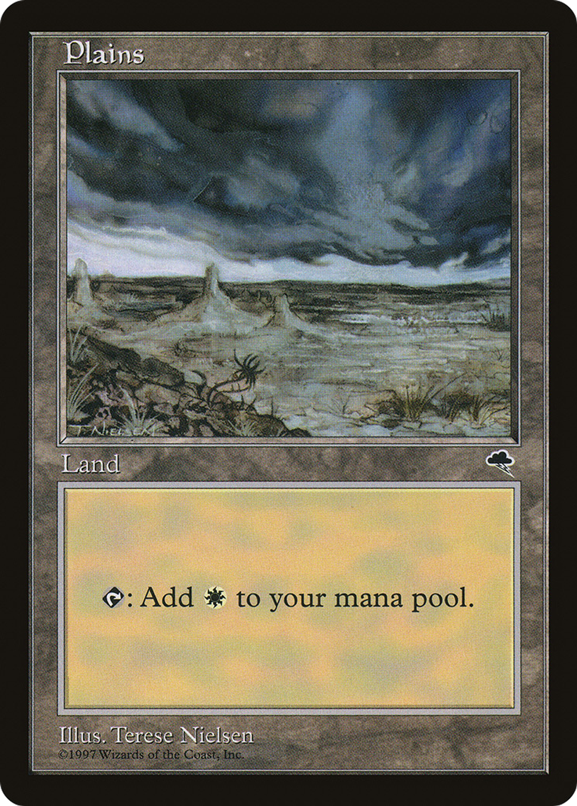 Plaine — Tempest — Magic: The Gathering